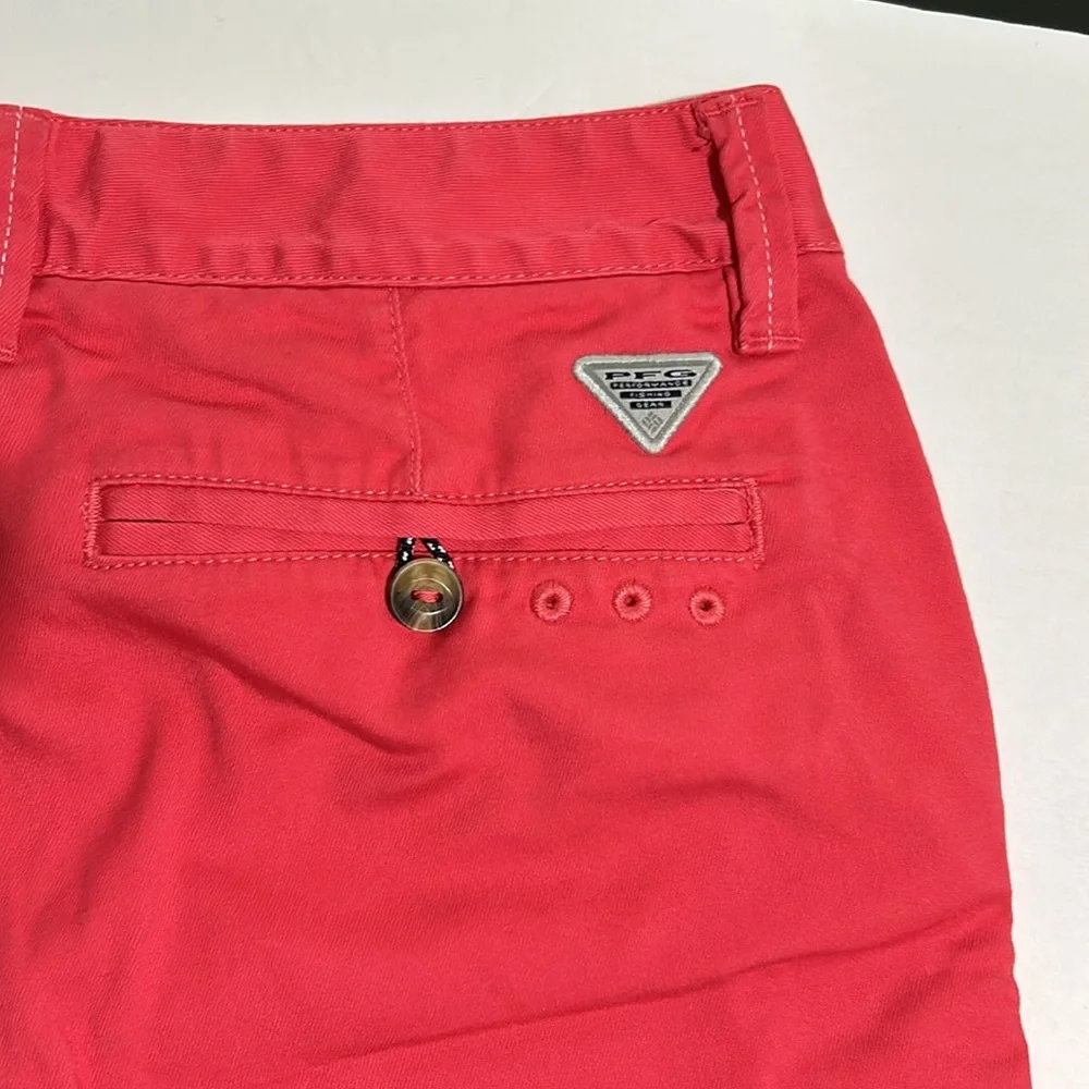 Columbia PFG pink shorts picket size 6 NWOT - Picture 4 of 6